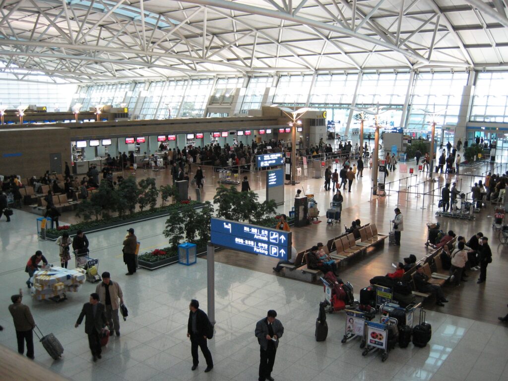 Солонгос улсын хил дээр (international  airport) дээр заавал хэрэг болох үгс